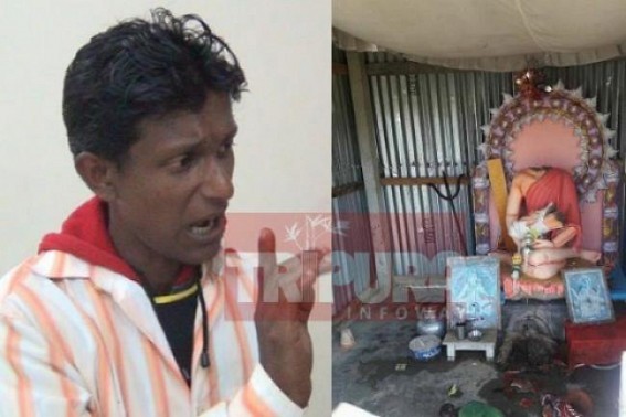  Dhanpur  police said â€˜Loknathâ€™s head cutter Bikash Deb is madâ€™, but Home Minister  Manik Sarkar says, â€˜Donâ€™t think him madâ€™